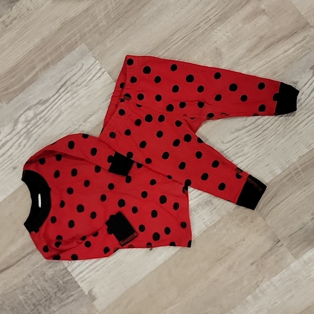 Hanna Andersson ladybug pajamas